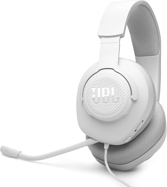 ExclusiveJBL QUANTUM 100M2 Gaming Headset/Headphones/3.5MM Connection/Entry Model/White/JBLQTUM100M2WHT