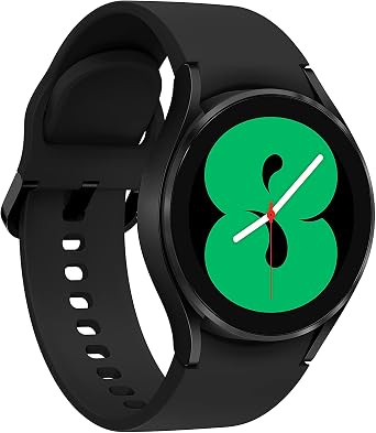 Samsung Galaxy Watch 4 40mm Bluetooth Smartwatch with ECG Heart Monitor, Tracker for Health, Fitness, Running, Sleep Tracking, GPS Fall Detection, US Version, SM-R860NZKAXAA, Black