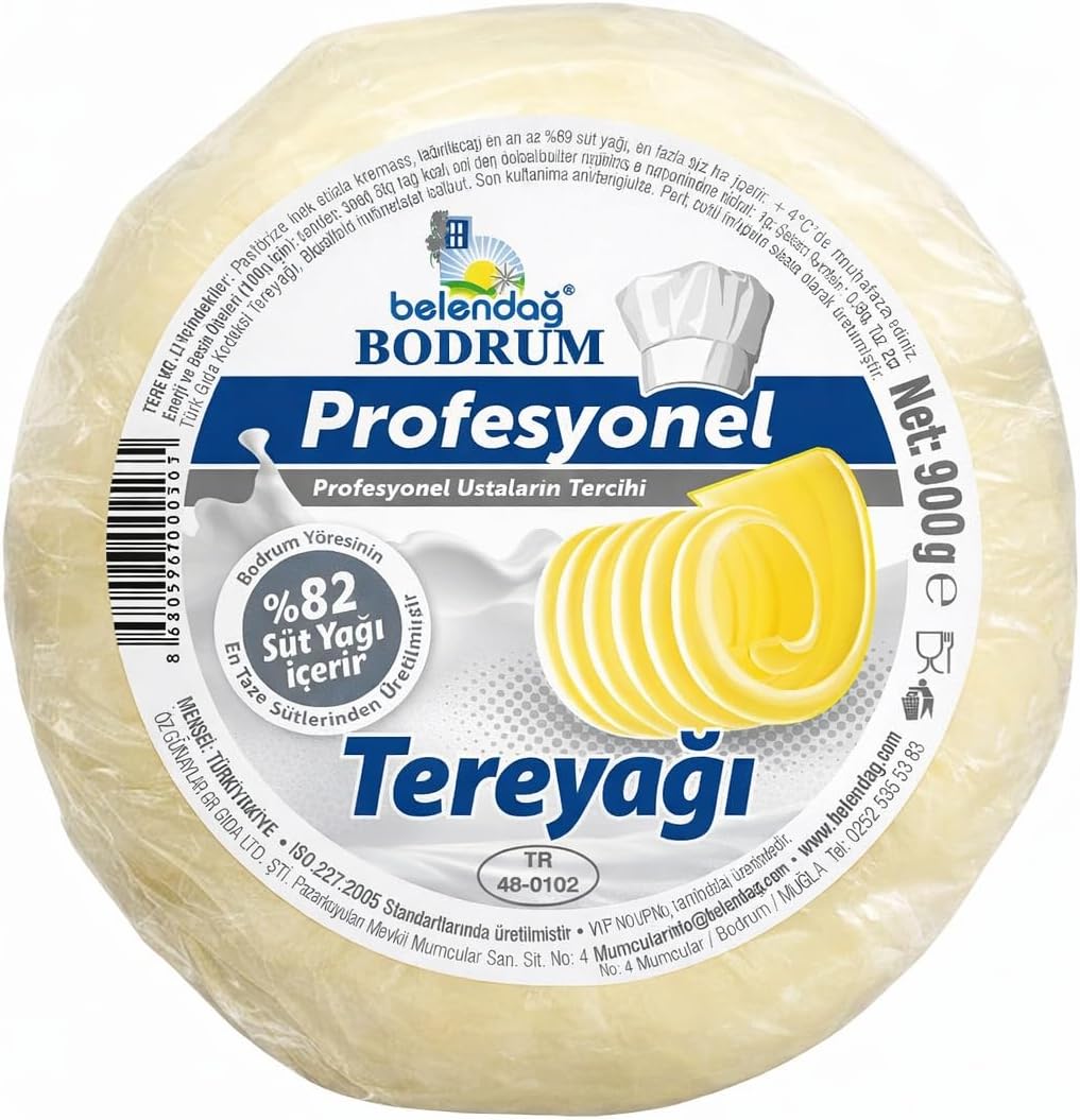 Belendağ Bodrum Profesyonel Tereyağı 900 gr