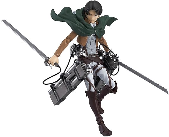 figma Attack on Titan Levi Non-Scale ABS & PVC Pre-Painted Action Figure