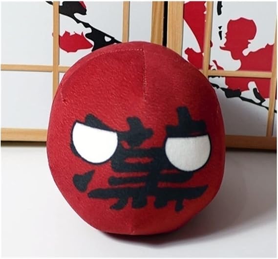 Poland Countryball Ball Plush National Ball States United Poland Switzerland Netherlands Poland Ball Flag Pendant Pillow 20cm(7.9 inches) (Color : 18, Size : 9cm)