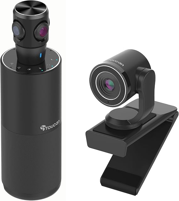 TOUCAN 360-Degree Video Conference Camera Webcam for Pc