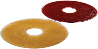 Nesco LSS-2-6 Snackmaster Fruit Roll Sheet for Nesco Food Dehydrators, Great for Drying Sauces, Purees, Soups, and Liquids, Make Fruit Rolls at Home, 2 Count