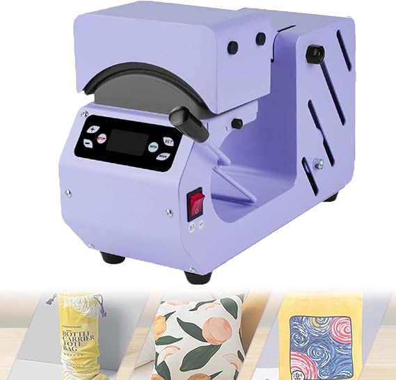 Automatic Hat Easy Heat Press, 2-in-1 Hat Heat Press Machine, Heat Transfer for Caps 4-Speed Memory Mode Set Time and Temperature for DIY Project