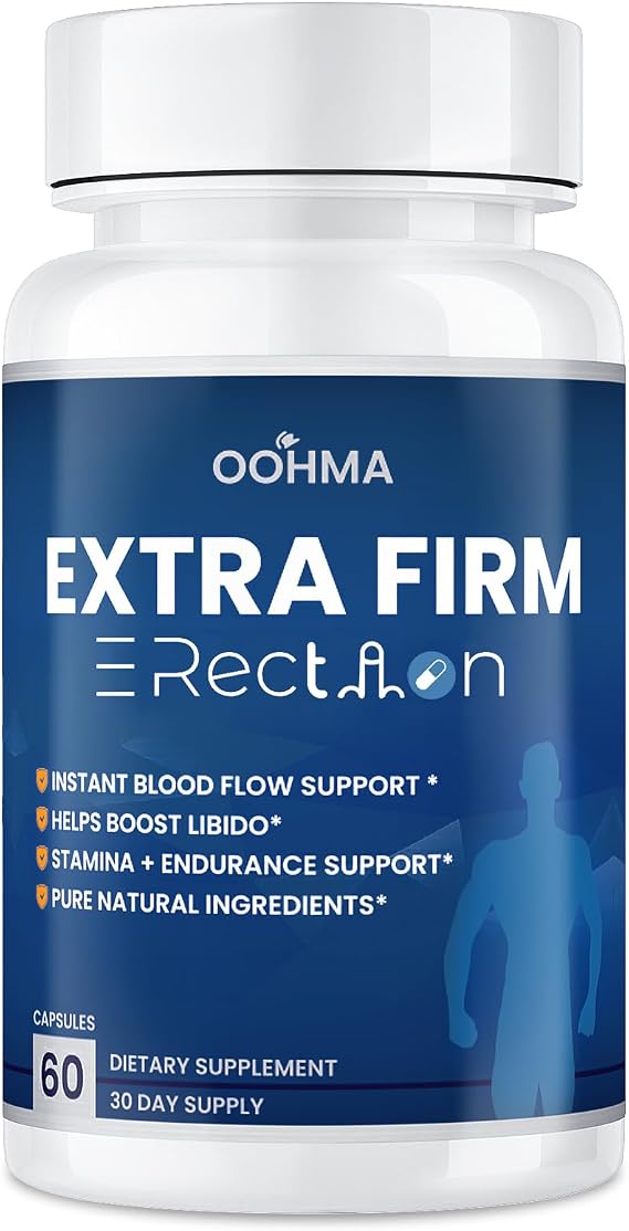 Fast-ActingMale Enhancing Supplement Pills for Blood Flow, Size & Stamina | Natural Formula with Maca & Epimedium | 3rd Party Tested for Purity & Potency | 60 Tablets