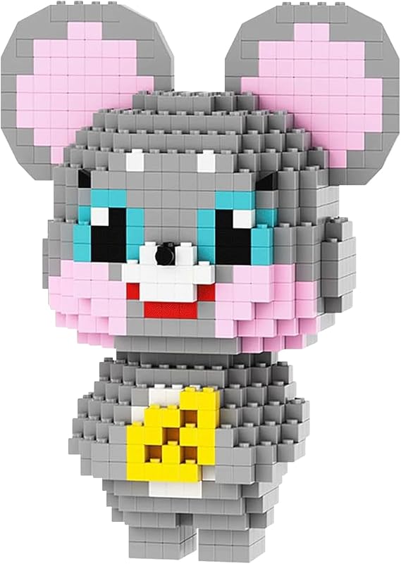 Larcele 1065 Dots Rat Micro Building Blocks Mini Blocks for Kids 8+ KLJM-10