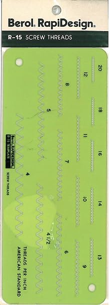Berol, R-15, Screw Threads