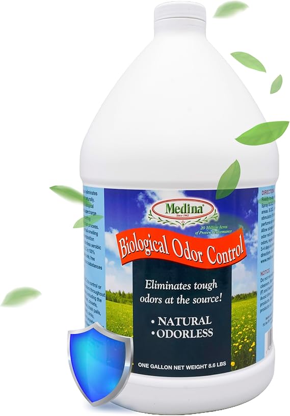 Medina BOC Biological Odor Control Spray, Unscented Formula Gallon