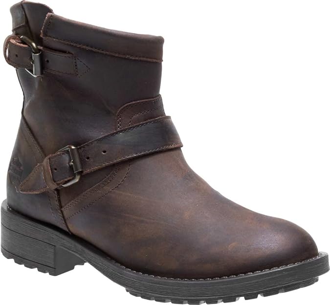 Harley-Davidson Women's Allerton 5.25-In. Leather Motorcycle Boots D84262 D84263