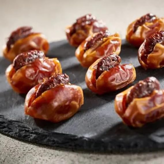 Bateel | Kholas Dates with Caramelized Pecan | Filled Dates | 17.5 oz