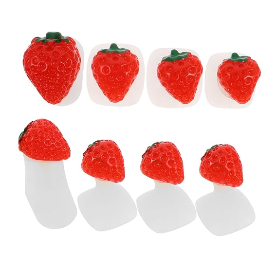 8pcs Silicone Toe Separators Adjustable for All Comfortable Nail Care Foot Spacers for Pedicure Nail Art and Toenail Pressure Relief