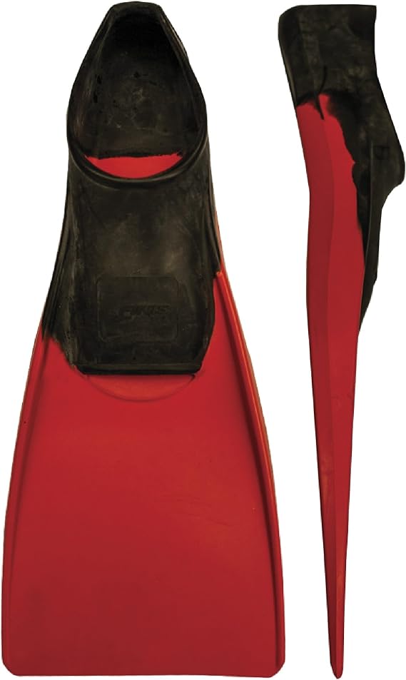 FINIS Long Floating Swim Fins - Adult Training Fins - Improves Kick Technique & Body Position