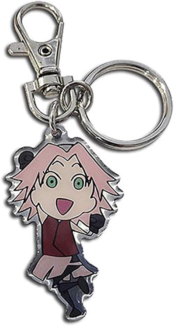 Naruto Shippuden - Sakura Metal Keychain