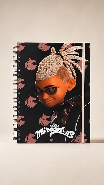 ZAG STORE - Miraculous Ladybug - Super Heroes Notebook Pegasus A4