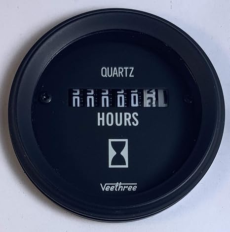 Hour Meter (Black dial/Black Bezel)