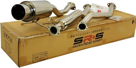 SRS catback exhaust system Compatible/Replacement for 01-05 Honda Civic EX 2/4D