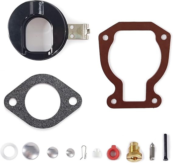 Carb Carburetor Rebuild Kit for Johnson Evinrude 398453 398452 391305 439072 391937 with Float 4-15 hp