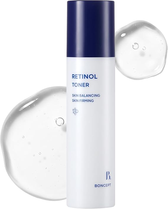 Retinol 500 IU Toner for Face, Hydrating & Anti-Aging 4.56 fl oz/135 ml