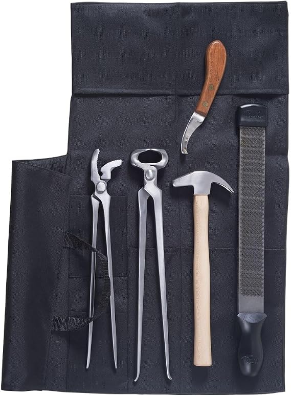Tough 1 Professional 7 Piece Farrier Kit with Bag