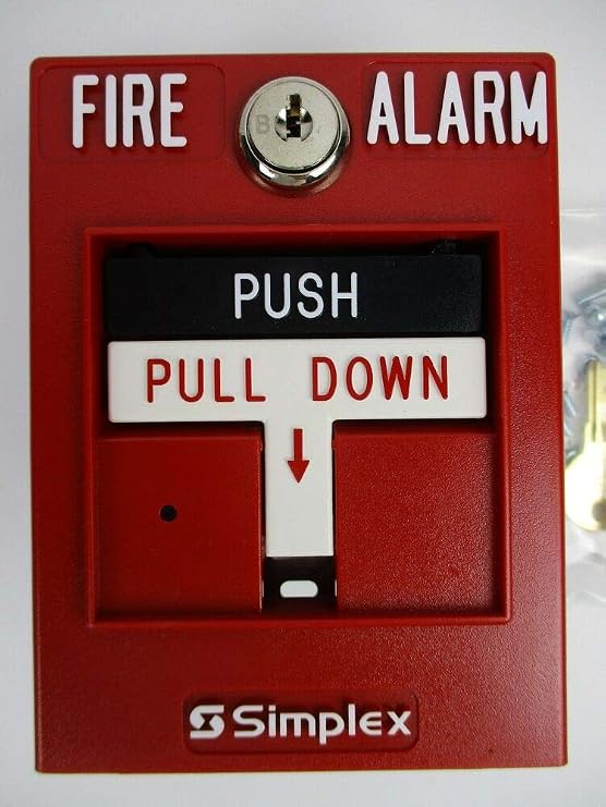 Simplex 4099-9006 - ADDRESSABLE Manual IDNET Pull Station (New)