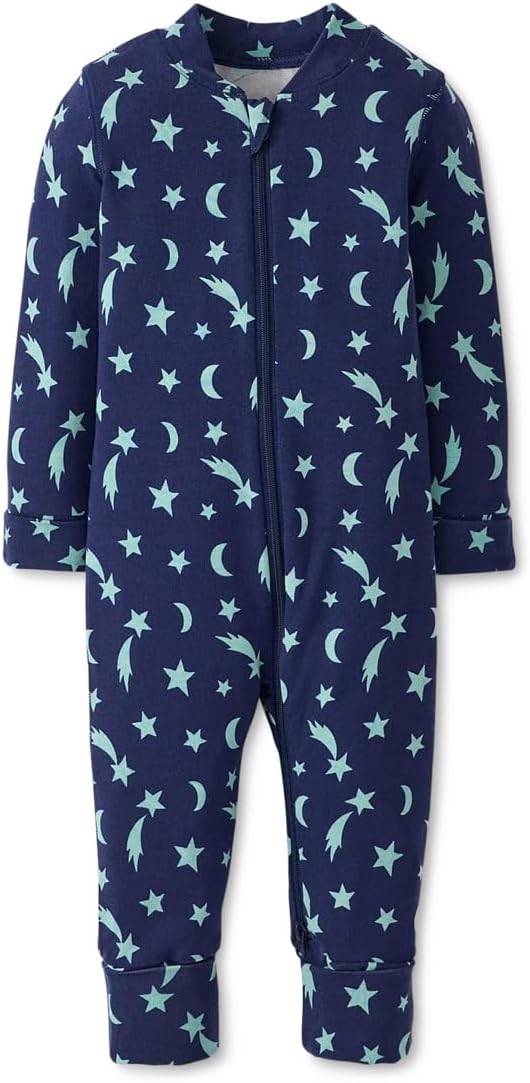 Hanna Andersson 2-Way Zip Sleeper in HannaSoft (Infant/Toddler)