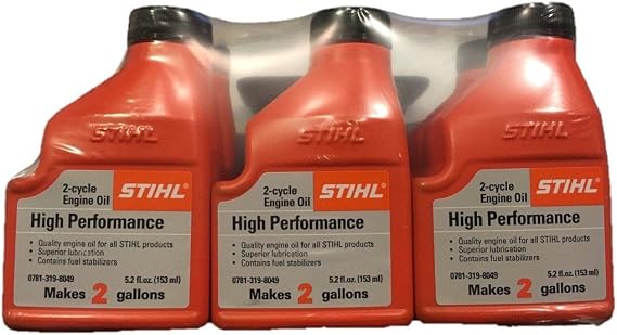 STIHL High Performance 2-Cycle Engine Oil 6-Pack of 5.2 fl. oz. Bottles