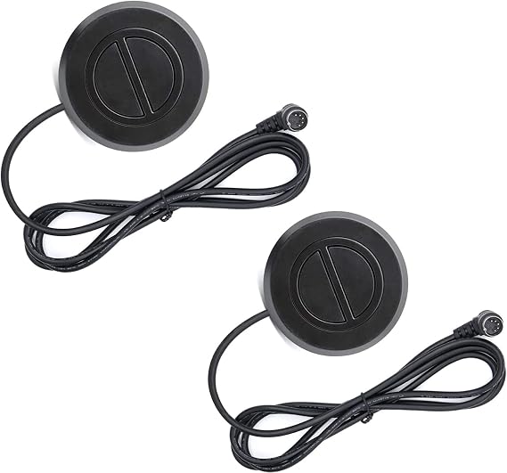 2 Pack Recliner Switching 2 Button 5 Pin Plug for Electric Sofa Recliner