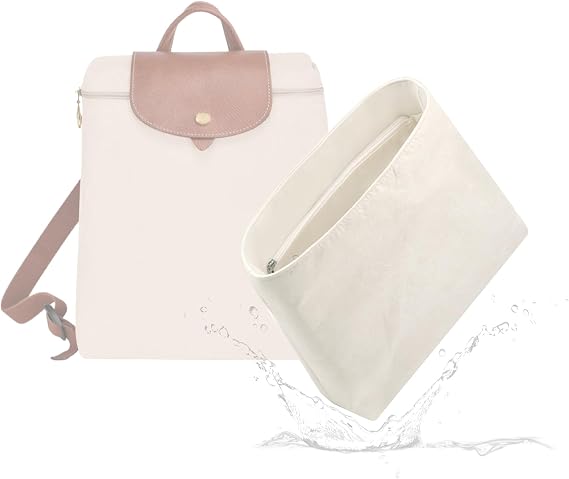 Lightweight Bag Insert for Longchamp M Backpack, Craie