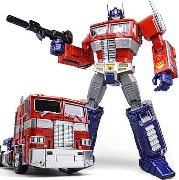 HEWA Wei Jiang Optimus Prime Transformer Toy Masterpiece Toy Oversized MPP10 Alloy G1 Figure 12 Inch