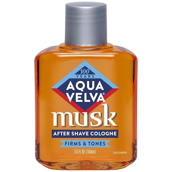 Aqua Velva Musk After Shave Cologne 3.50 oz (Pack of 2)