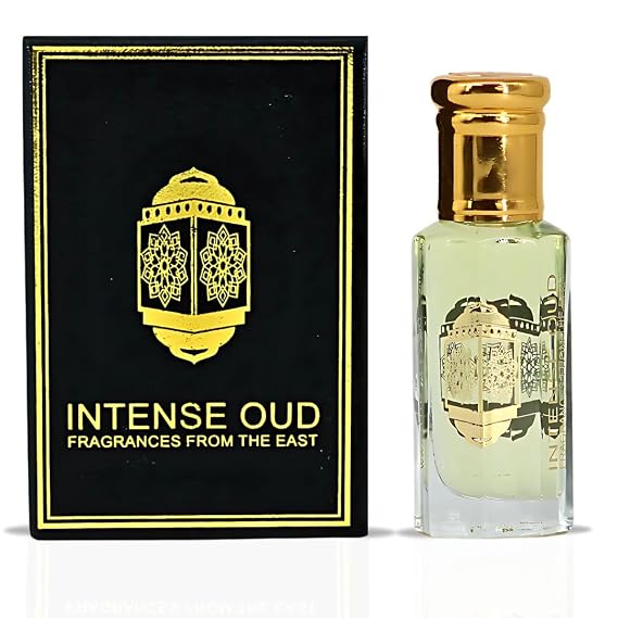 Amber Rose Long Lasting Arabian Perfume Oils for Women 12ML (0.40 OZ) Luxurious Fragrance Oil with Rose, Amber & Musk Notes - Concentrated Perfume Oil & Valentines Day Gift With Black Box