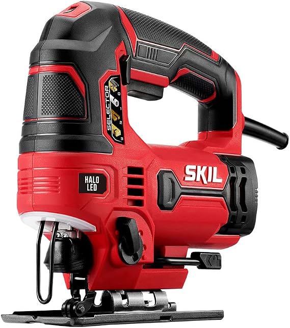 SKIL 6 Amp Corded Jig Saw with Tool-Free Blade Change - JS314901
