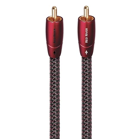 AudioQuest Red River RCA Audio Interconnect Cable (0.5m, Pair)