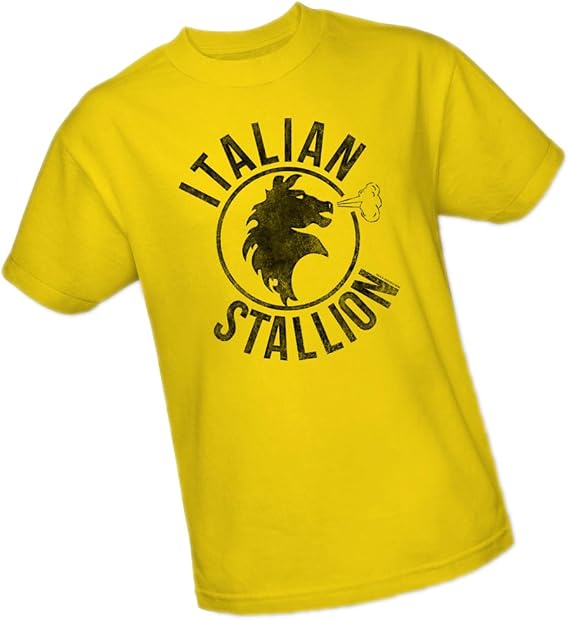 Italian Stallion Logo - Rocky Adult T-Shirt