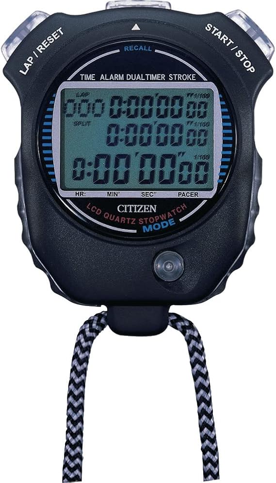 Citizen CITIZEN Stopwatch 058 black LC058-0A02