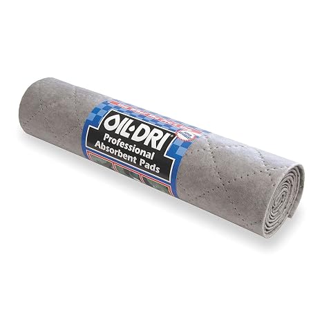 Oil Dri L90908 Universal Heavy Weight Bonded Perforated Roll, Polypropylene, Grey (Pack of 6)
