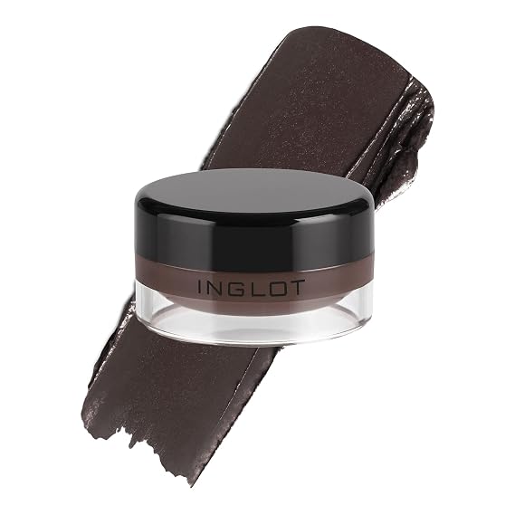 Inglot AMC Eyeliner Gel 90 Chocolate Colored 5.5 g | Precise application and intense colour with long-lasting wear; fragrance-free, alcohol-free; suits all skin types