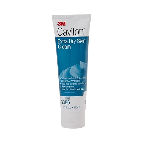 3M Cavilon Cream for Extra Dry Skin, Scented, Contains Glycerin/Dimethicone, 12 Count