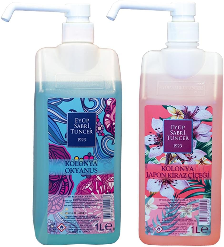 Eyüp Sabri Tuncer Ocean and Japanese Cherry Blossom Cologne Spray Head 1 lt