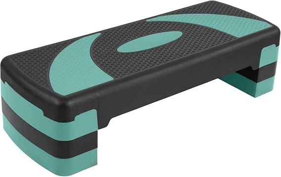 Fitvids Workout Step Aerobic Platform 31" Exercise Step with 3 levels Adjustable Height nan