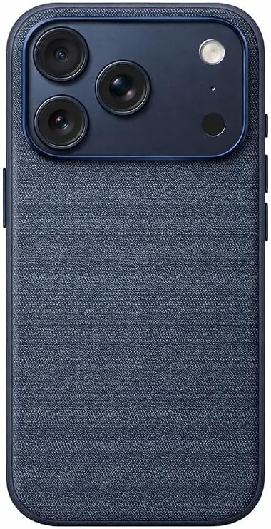 Coverzone İphone 17 Pro Max ile uyumlu Yüksek Kalite, Özel Üretim, Kamera Lens Koruma Çıkıntılı, Metal Görünümlü Kamera Lens Çerçevesi Ve Tuşlar Quantity (Lacivert, İphone 17 Pro Max)