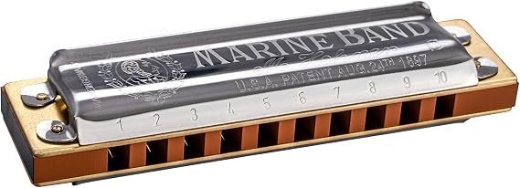 Hohner M202101X Marine Band Harmonica, Key of C