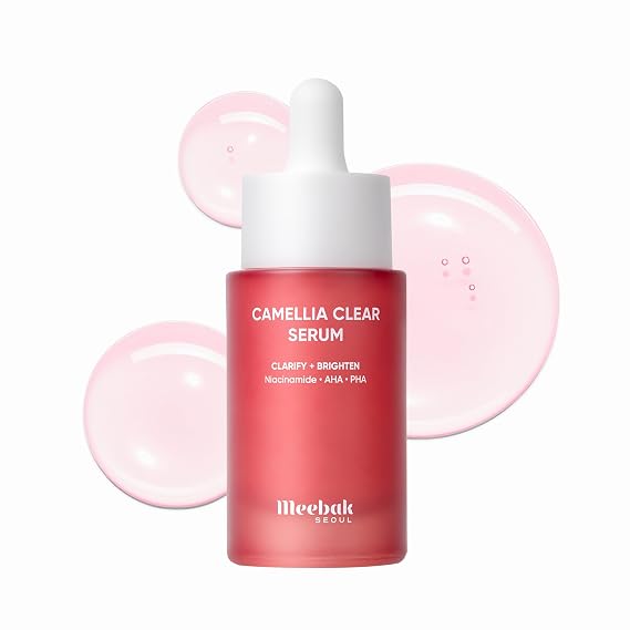 Meebak Camellia Serum, Exfoliant, Pore Minimizer and Wrinkle Care
