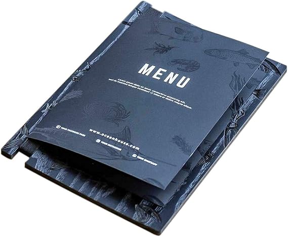 Wooden Menu Holder Board with Rubber - Menu Covers, Menu Board for Restaurant, Wood Clipboard, Menu Holder Clipboard, Cafe Menu, Sign Holder Wood, Wedding Menu Cards, Wooden Sign Holder, Menu Booklet