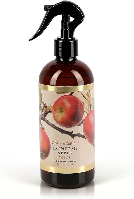 Abbey & Sullivan Room Spray, McIntosh Apple, 16 oz