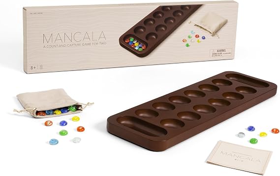 Mancala - A Count-and-Capture Game for Two by WS Game Company