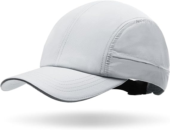 Oversize XXL Quick Dry Running Hat Lightweight Waterproof Outdoor Sun Hat Reflective Snapback Baseball Cap for Men Women