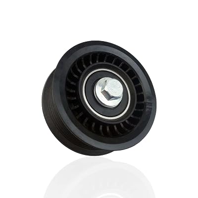 Drive Belt Idler Pulley 12700122 Fit for Chevy Cruze Silverado Suburban Tahoe for Cadillac Escalade for GMC Sierra Yukon Replace 15-40607 12720530
