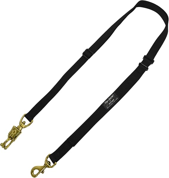 Intrepid International Nylon Adjustable Tie Safe - Cross Tie, Adjusts 28" to 33"