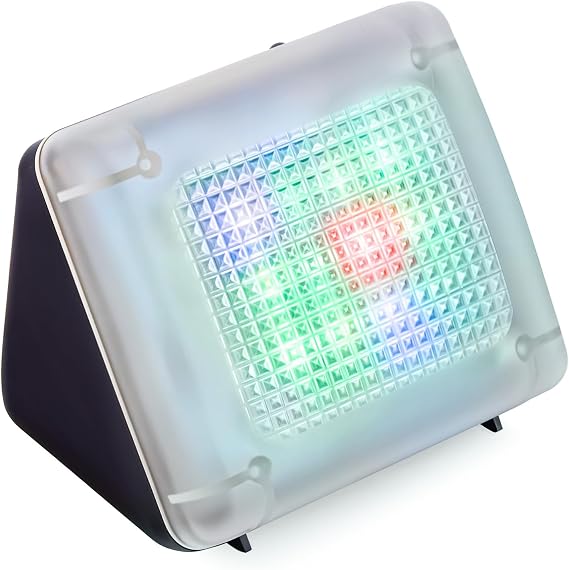 FTV-10 Charcoal TV Simulator TV Security Light, Burglar Deterrent